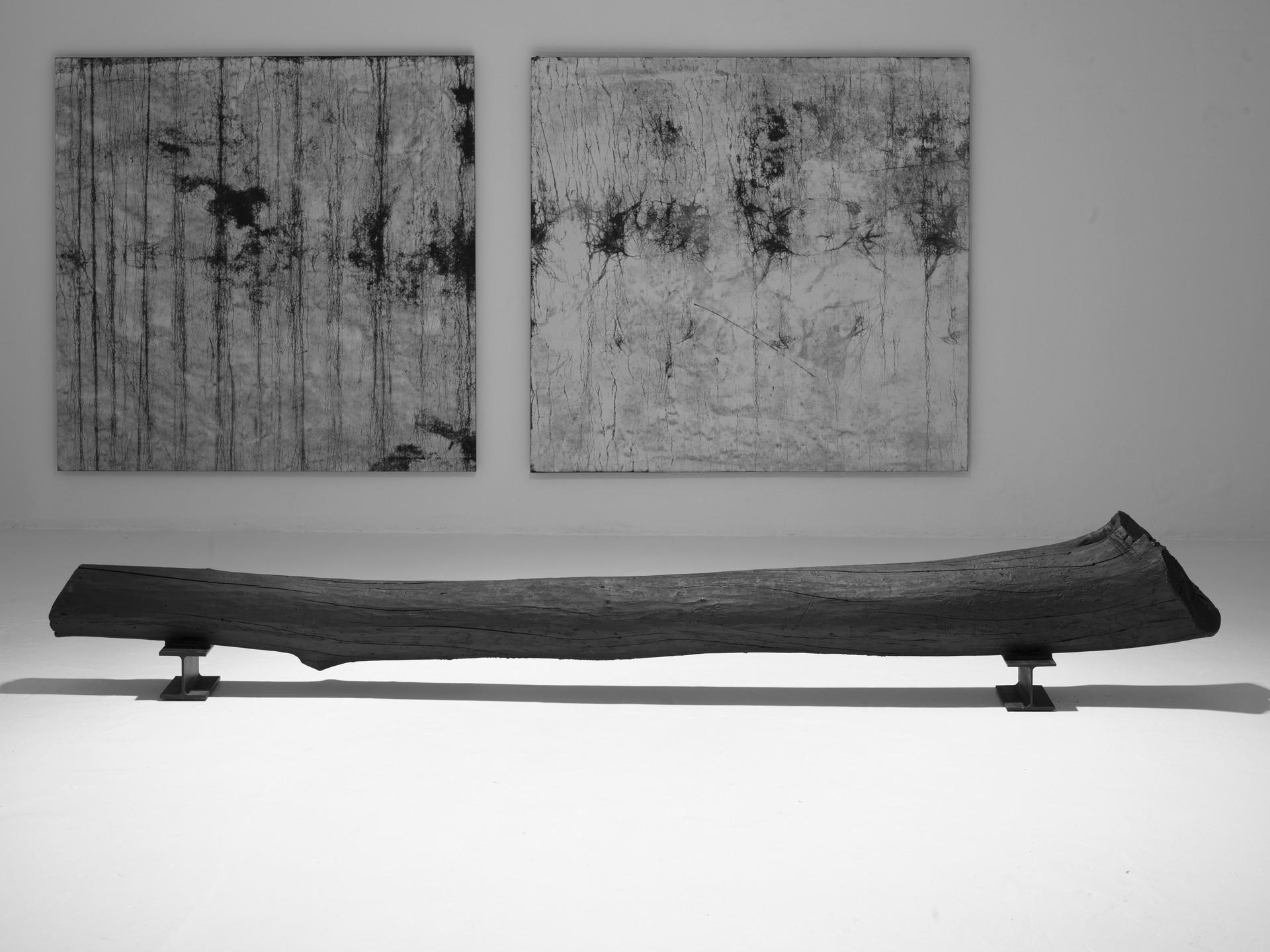 Italian Olmo #1 Bench by Imperfettolab For Sale