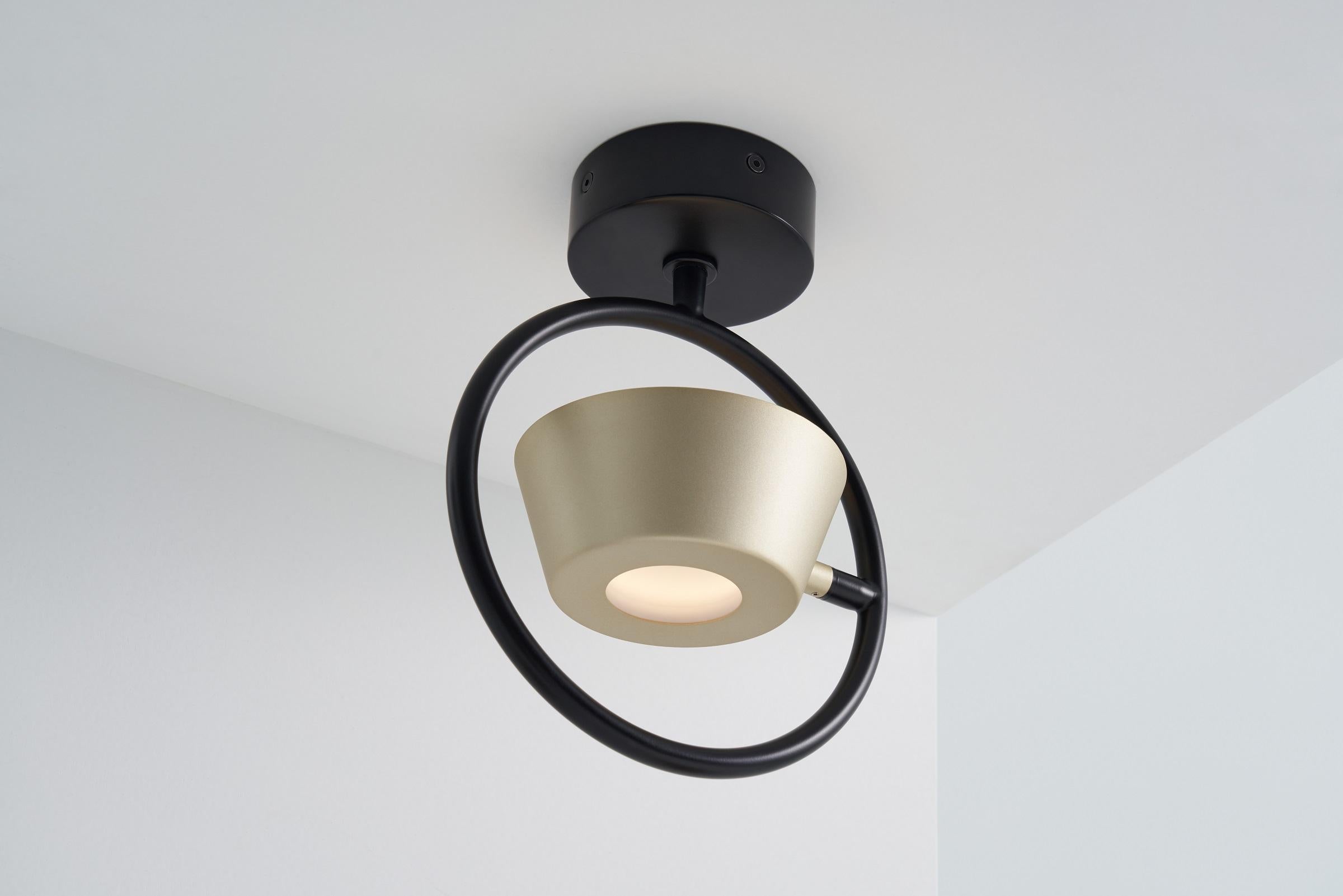 Modern OLO Ring Wall/Ceiling Lamp For Sale
