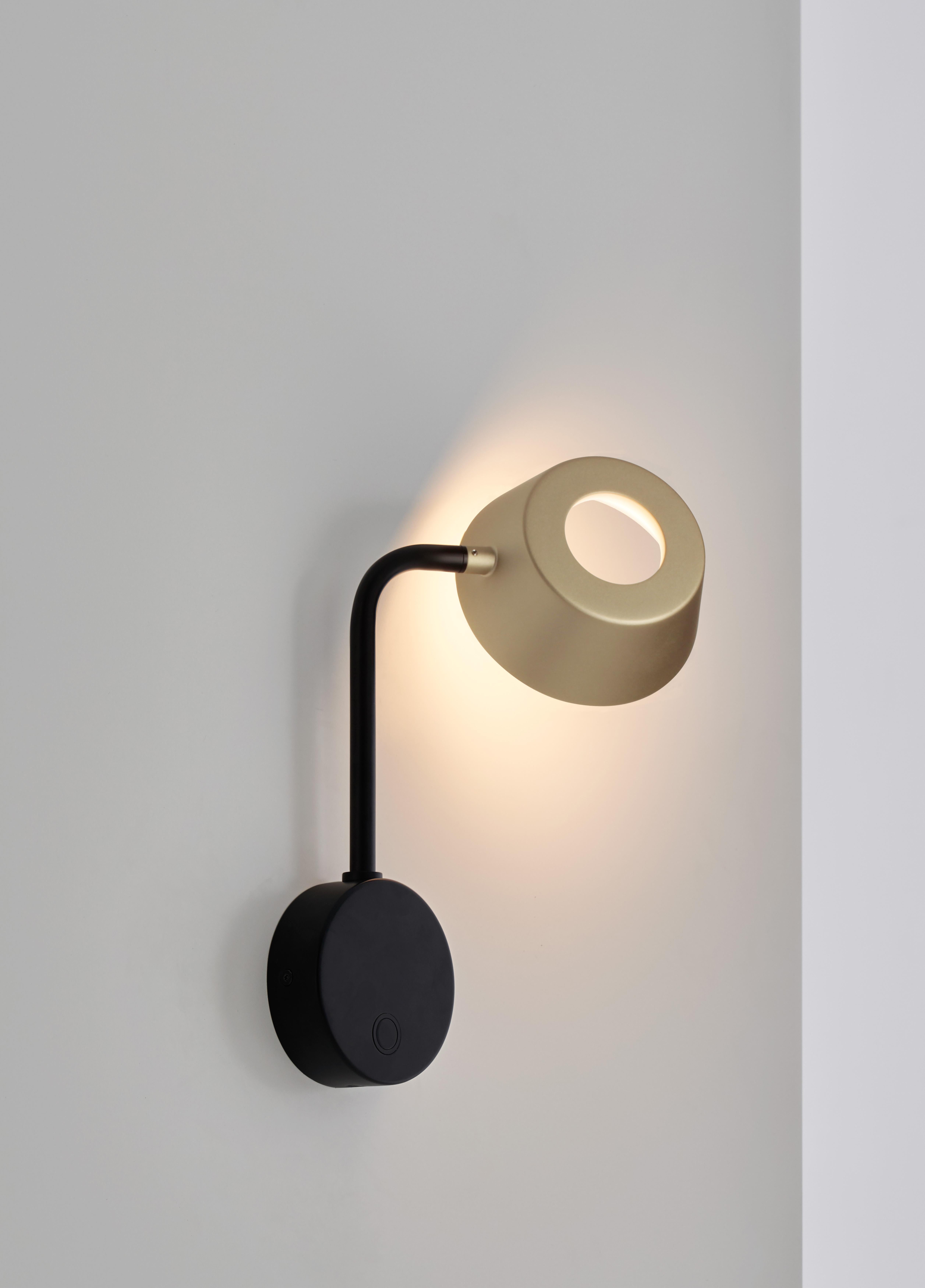 Metal OLO WU Wall Sconce For Sale