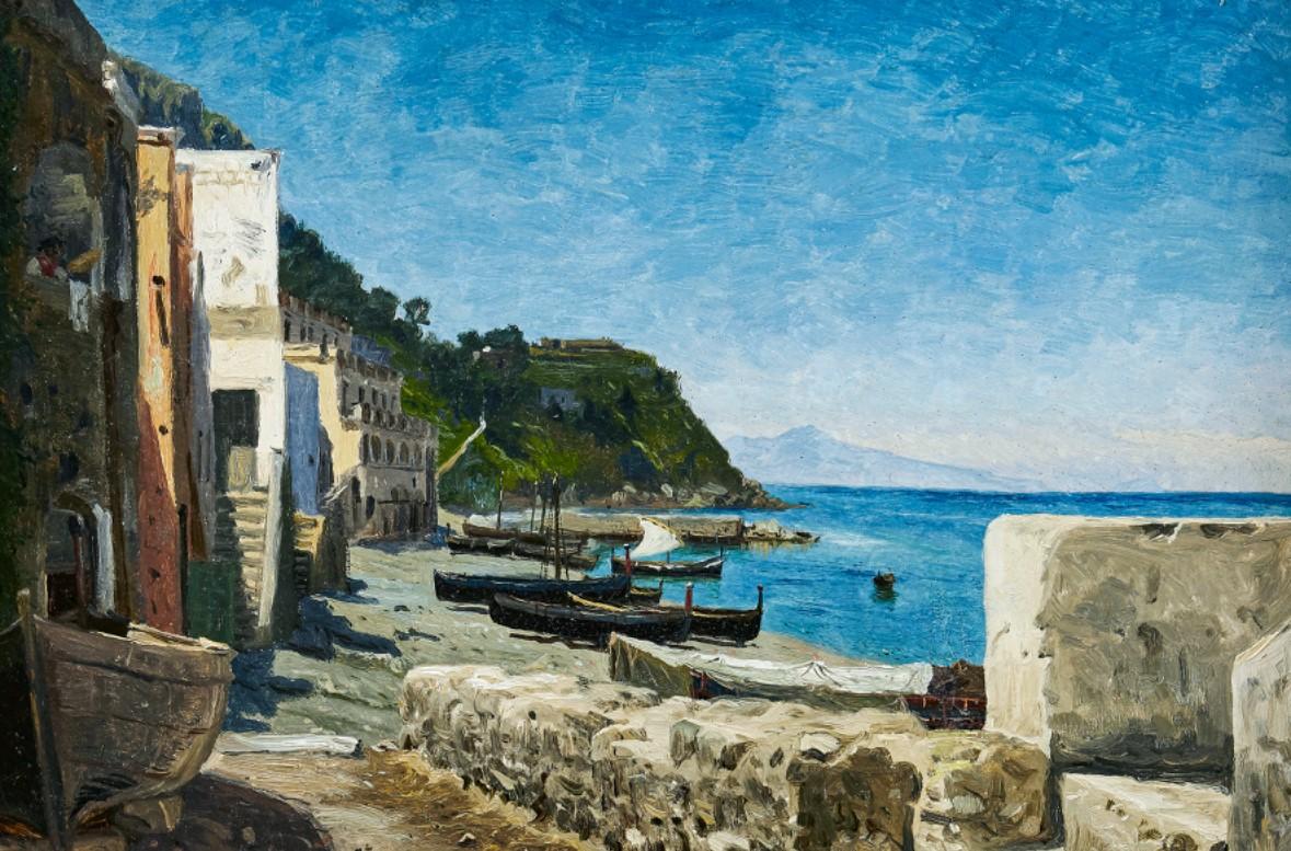 Capri - Painting by Olof Arborelius