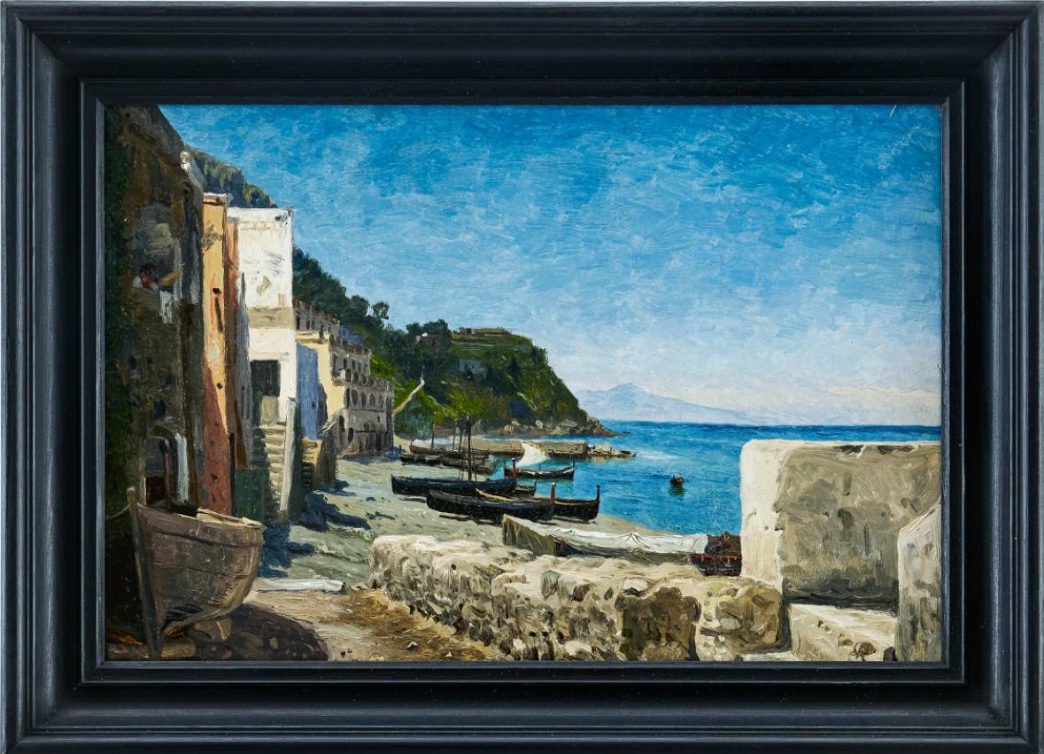Olof Arborelius Landscape Painting – Capri