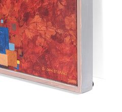 "Dancing with the Squares" 2012 Acrylic