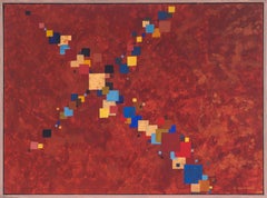"Dancing with the Squares" 2012 Acrylic