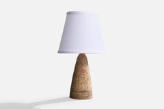 Olof Georg Hermansson, Table Lamp, Ceramic, Sweden, 1960s