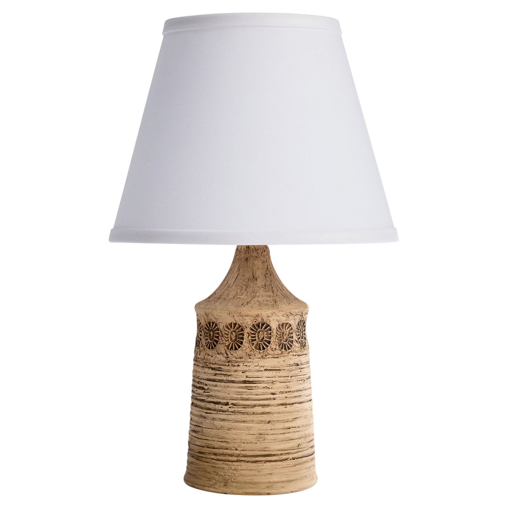 Olof Georg Hermansson, Tischlampe, Keramik, Schweden, 1960er Jahre