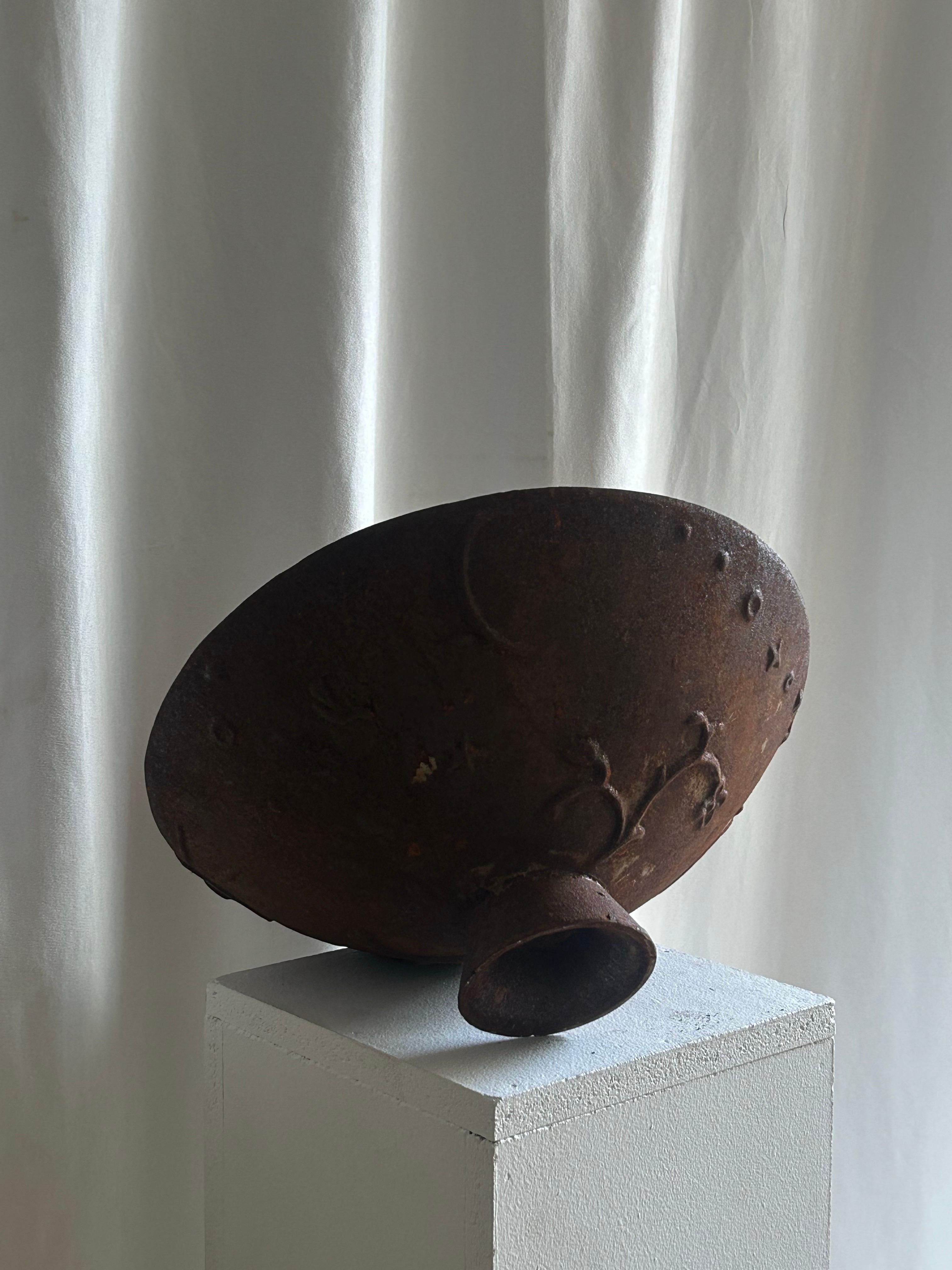 Suédois Olof Hult Ensemble de deux jardinières 