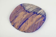Olof "Orloff" Lundström. Sculptural glass in intense cobalt blue. 1993