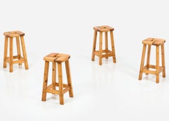 Olof Ottenlin Set Of Stools (4)