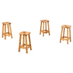 Lot de 4 tabourets Olof Ottenlin