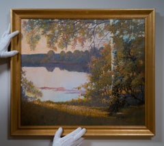 Autumn Landscape by the Lake (1935)