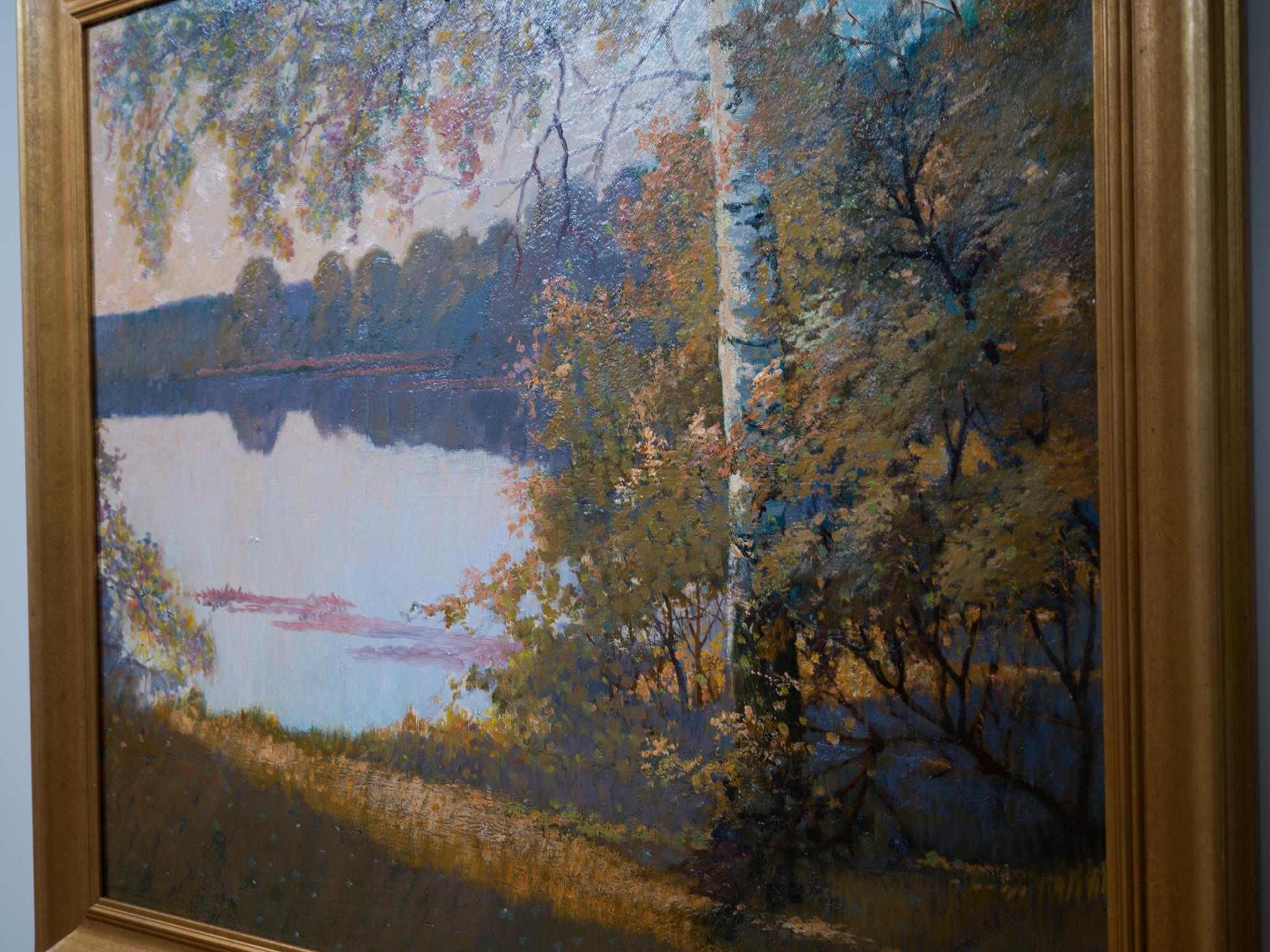 Autumn Landscape by the Lake (1935) 2