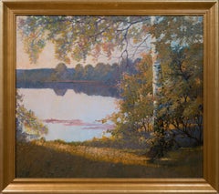 Autumn Landscape by the Lake (1935)