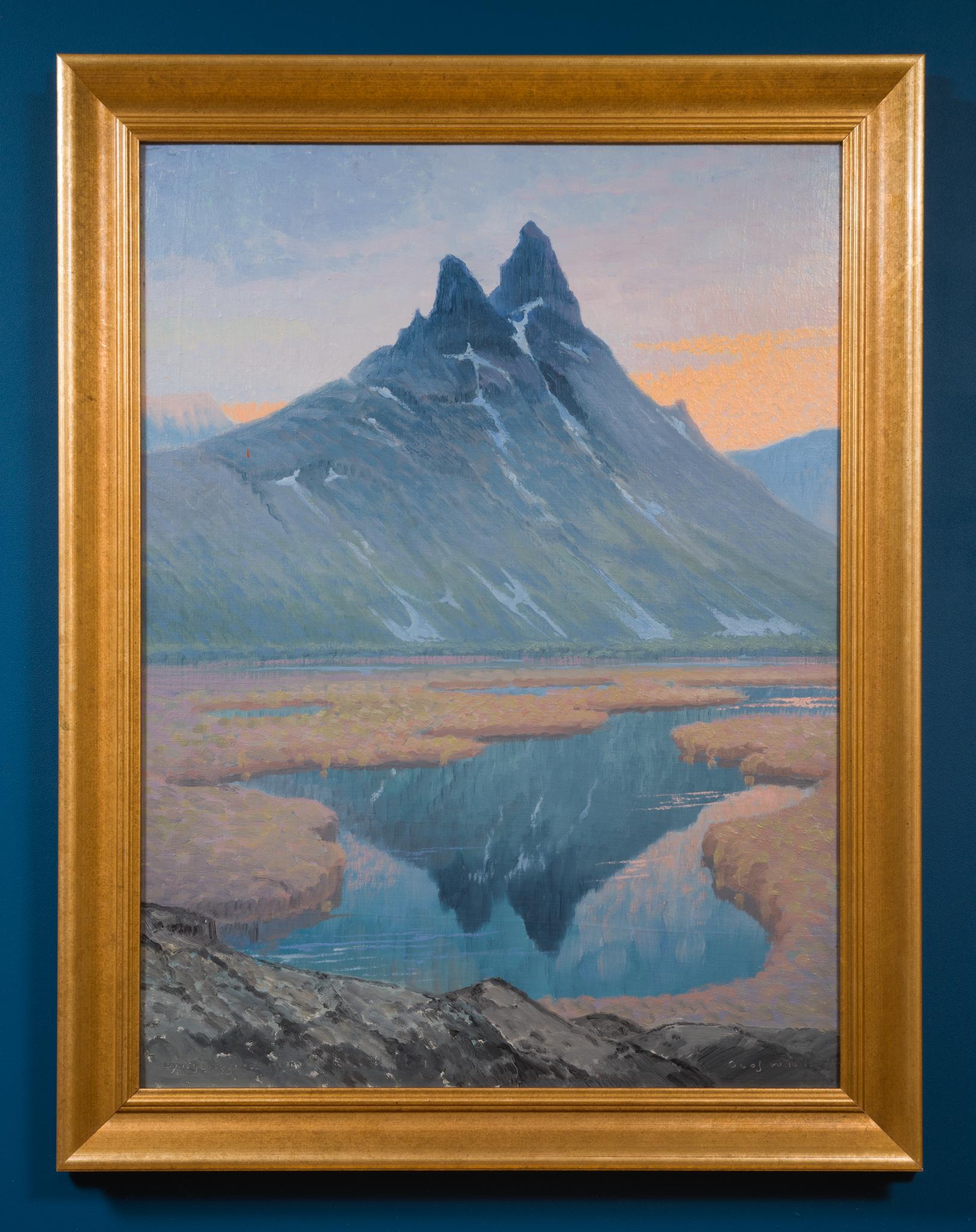 Lyngenfjord Berglandschaft, Norwegen im Angebot 1