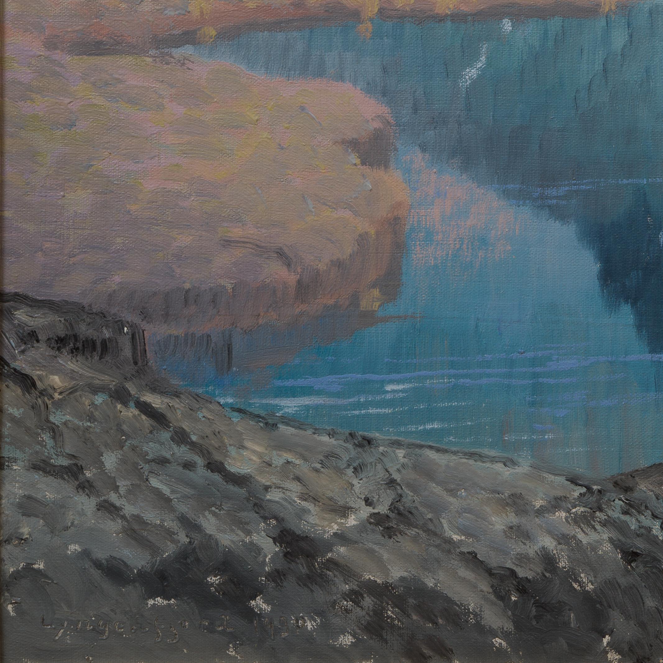 Lyngenfjord Berglandschaft, Norwegen im Angebot 4