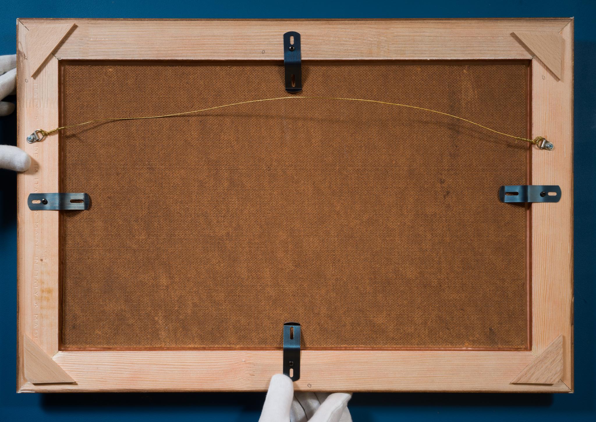 Winterlicht auf einem gefrorenen See im Angebot 3