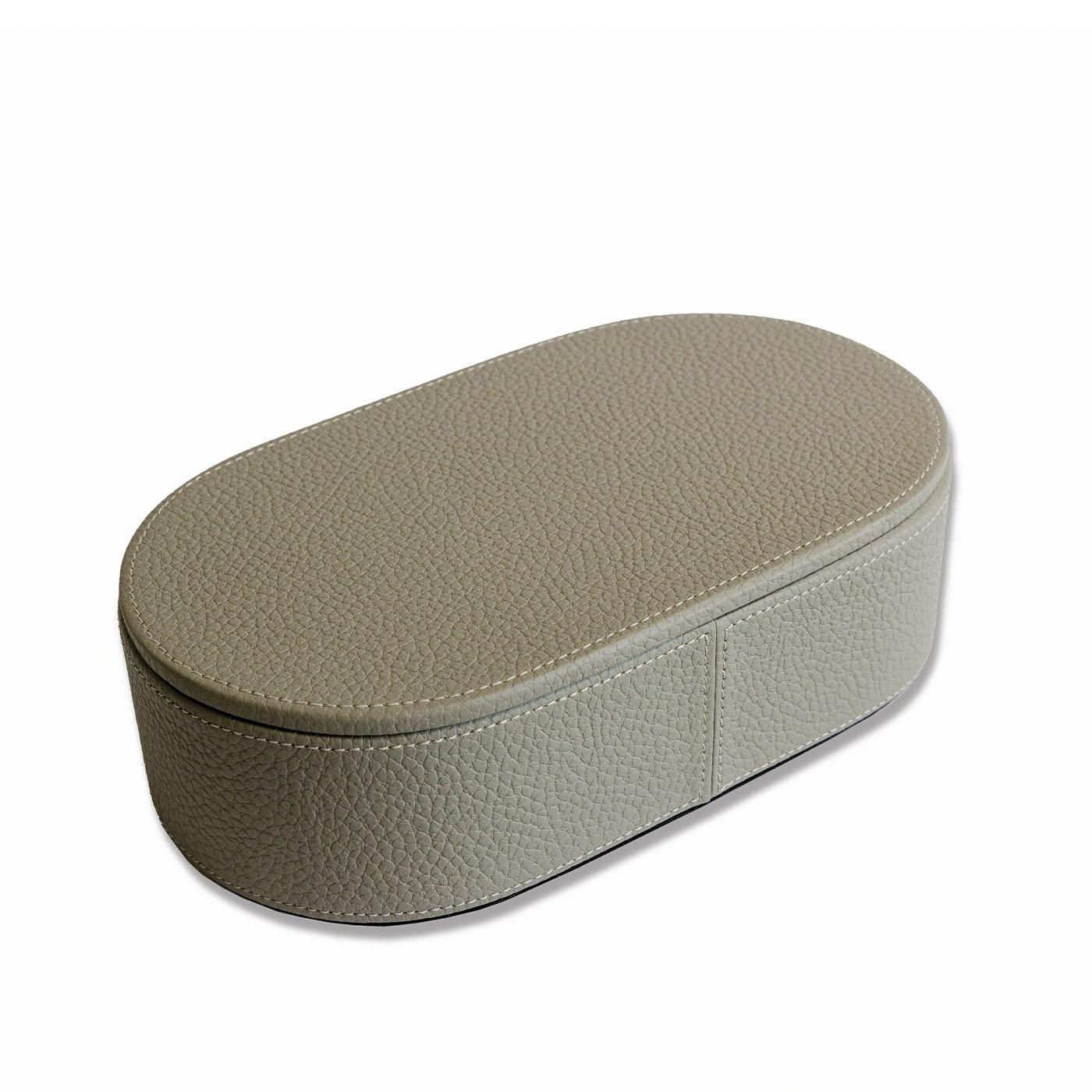 Italian Oltrarno Small Grey Box With Lid For Sale