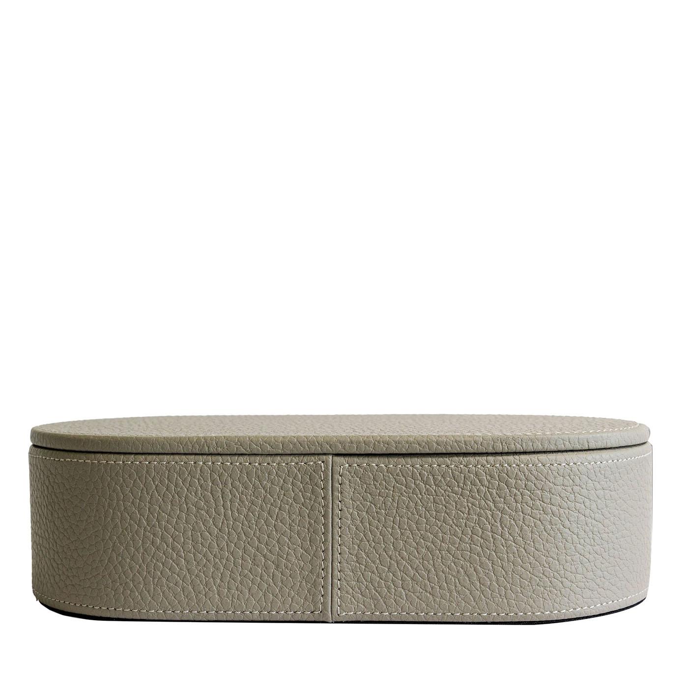Contemporary Oltrarno Small Grey Box With Lid For Sale