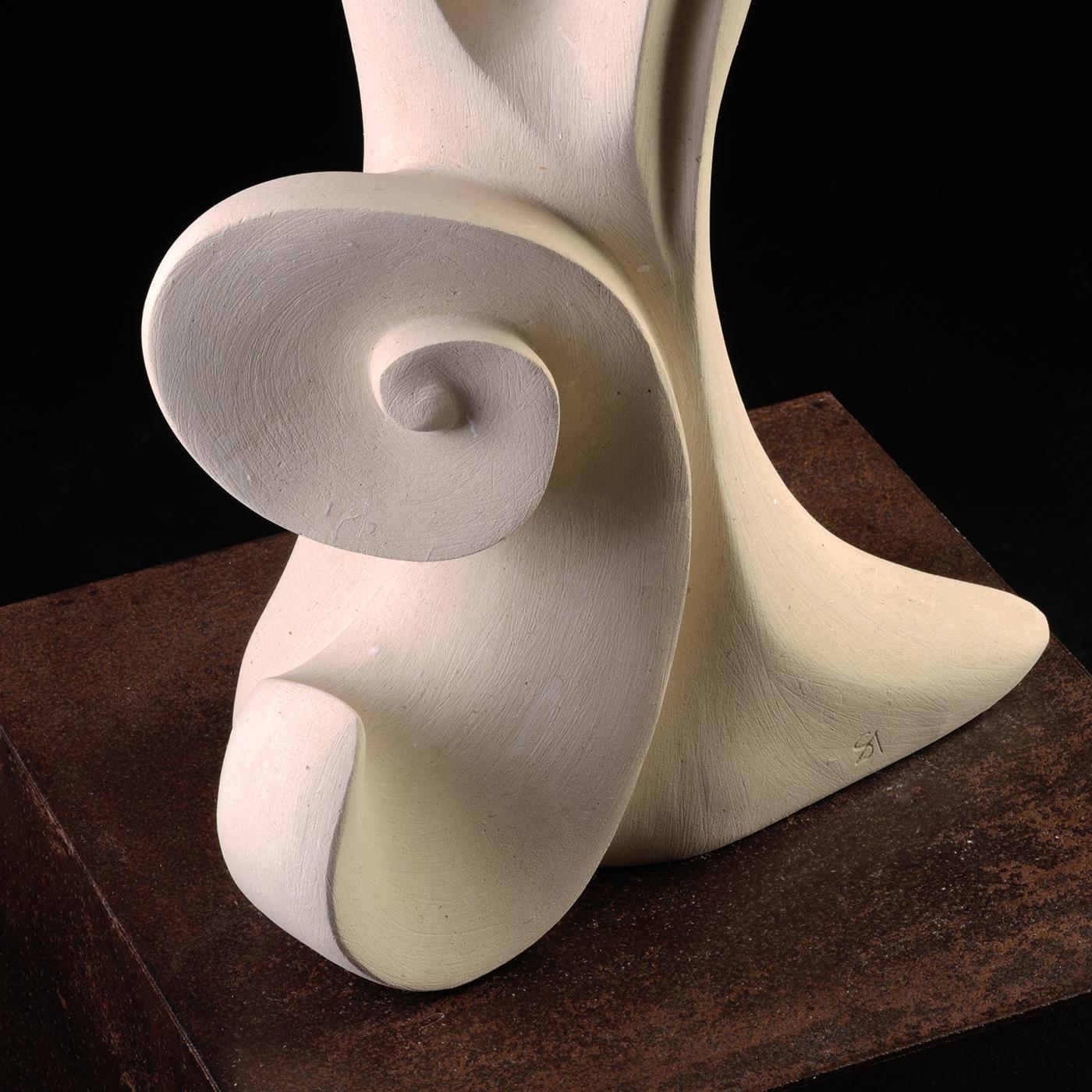 Contemporary Oltre le Maree Lecce Stone Sculpture For Sale