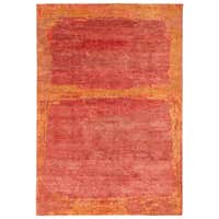 Midnight Blue Silk And Wool Modern Asterisk Rug By CARINI 8x10 For Sale ...