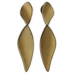 Oltremare Gioielli Pendientes colgantes de oro de 18 quilates Made in Italy  Por encargo