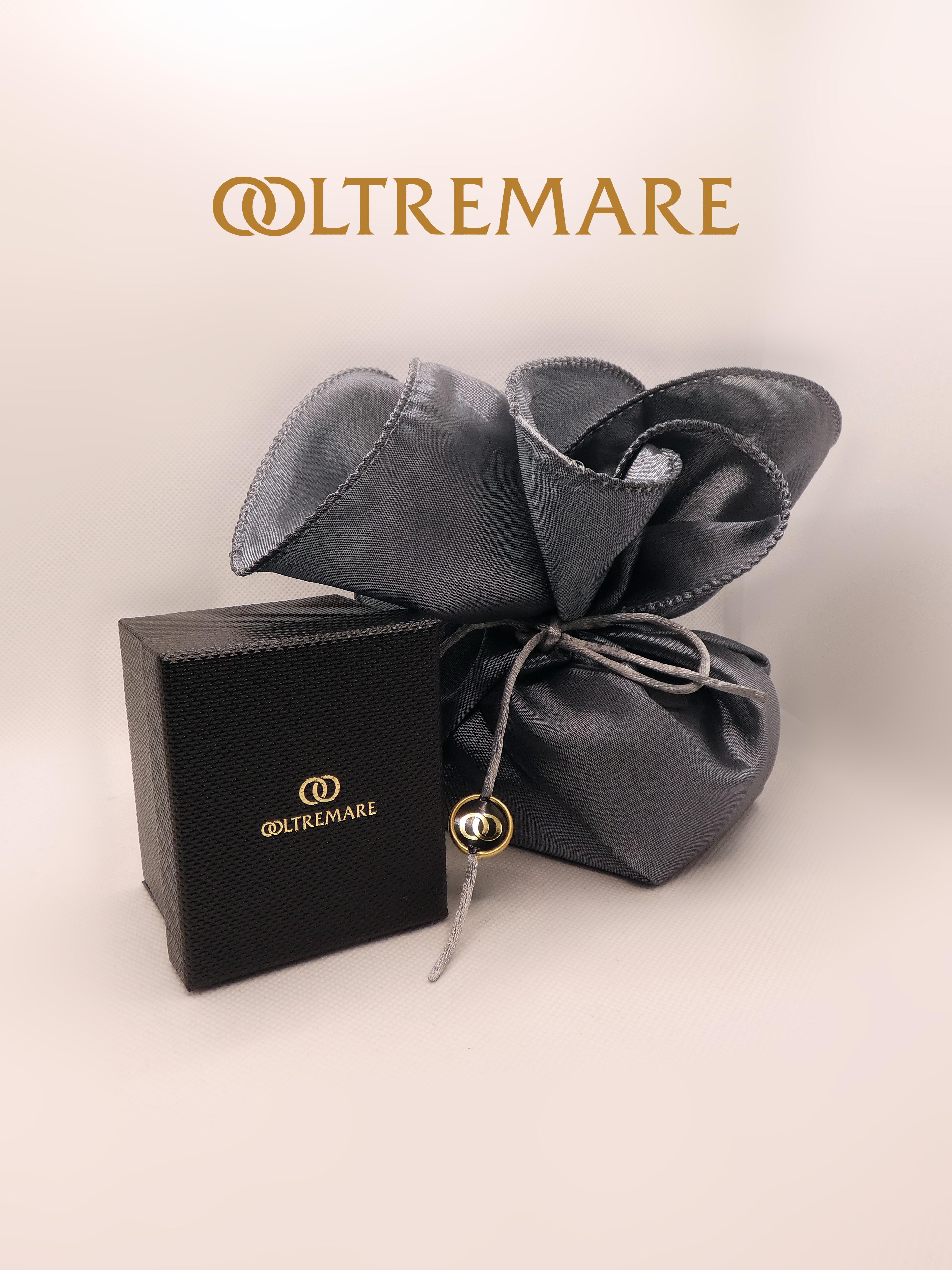 Oltremare Gioielli Orecchini a perno in oro 14k con granato di rodolite, motivo Sashiko in vendita 3