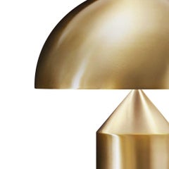 Oluce Atollo 233 Oro Table Lamp by Vico Magistretti - Satin gold - 220–240V