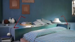Lampada da tavolo Oluce Calamaio 298 - Rosso scarlatto - 220–240 V