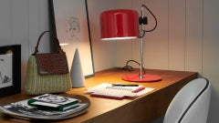 Lampada da tavolo Oluce Coupé 2202, design di Joe Colombo - Rosso scarlatto 220–240 V