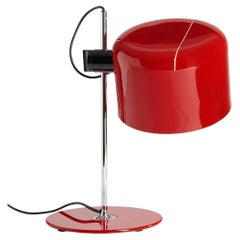 Lampada da tavolo Oluce Coupé 2202, design di Joe Colombo - Rosso scarlatto 220–240 V
