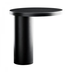 Oluce Cylinda 218 Tischleuchte von Angeletti Ruzza – Mattschwarz – 220–240 V