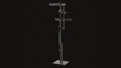 Lampada da terra Oluce LAS di Mist-O - Nera - 220–240 V