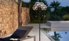 Oluce Lyndon 351 Outdoor Floor Lamp design Vico Magistretti - Black - 220–240V