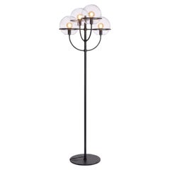 Oluce Lyndon 351 Outdoor Floor Lamp design Vico Magistretti - Black - 220–240V
