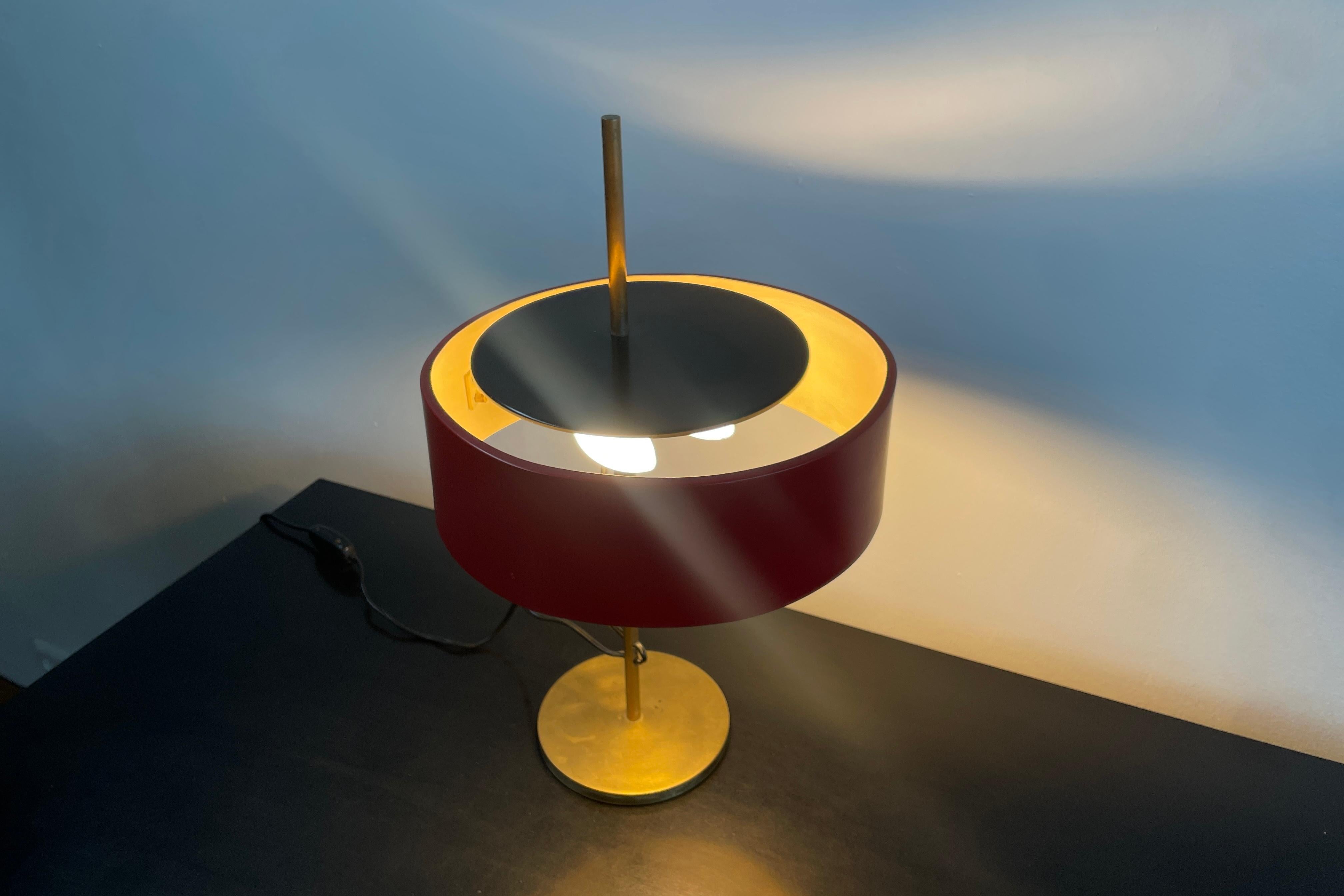 Mid-Century Modern Lampe de table Mod.243 Angelo Ostuni & Renato Forti 1953 en vente