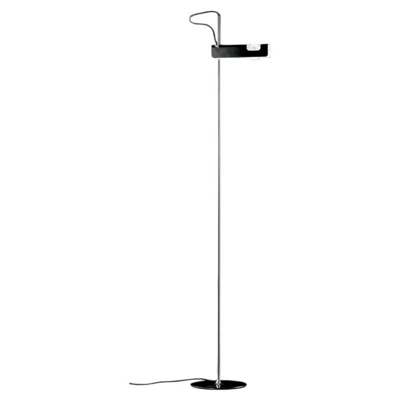 Lampadaire Oluce Spider 3319, design Joe Colombo - Noir - 220–240 V en vente