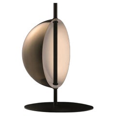 Lámpara de mesa Oluce Superluna 297, diseñada por Victor Vasilev - 220–240 V - Latón