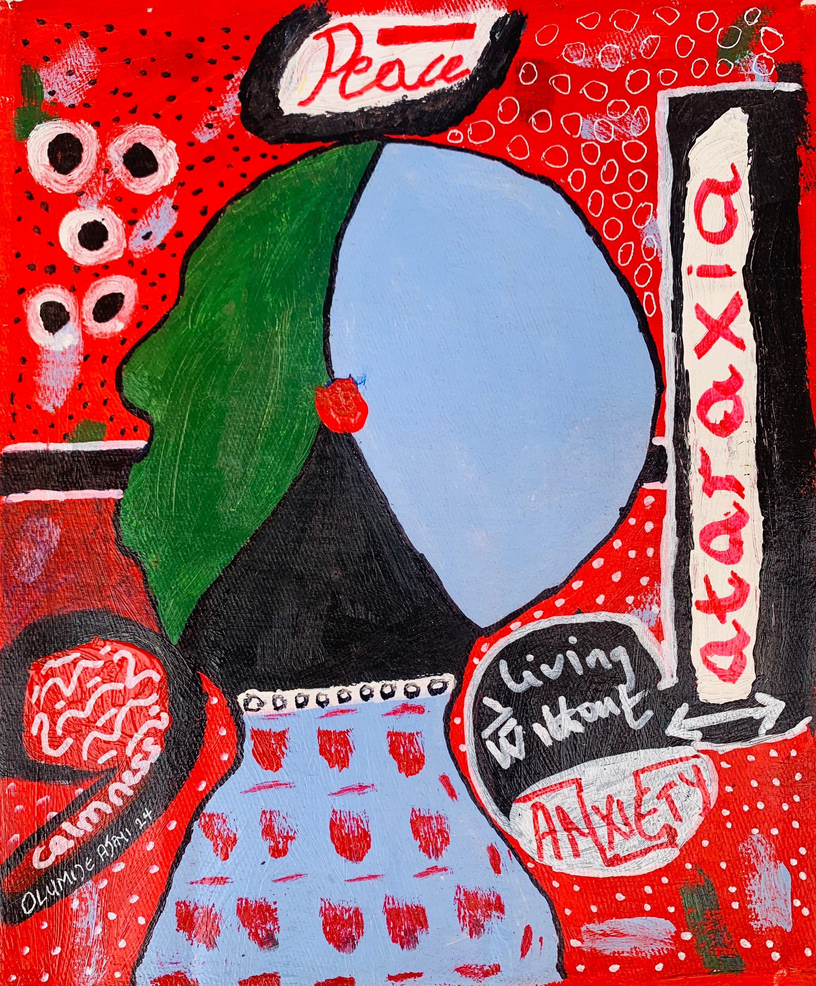 Ataraxia -21° secolo, Contemporaneo, Astratto, Cultura Pop, Ansia, Miniatura