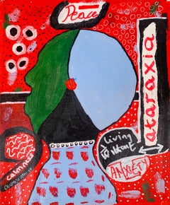Ataraxia -Siglo XXI, Contemporáneo, Abstracto, Cultura pop, Ansiedad, Miniatura