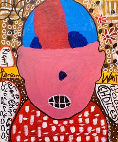 Elecciones - Siglo XXI, Contemporáneo, Abstracto, Miniatura, Emociones, Art Brut