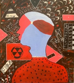 Fika -Siglo XXI, Contemporáneo, Abstracto, Cultura Pop, Emociones Colores, Gente