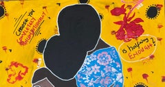 Amor a Mitad de Camino 3 - Expresión Abstracta Contemporánea del Siglo XXI, Flores, Parejas