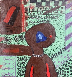 Hiraeth - 21e siècle, Contemporain, Abstrait, Miniature, Émotions, Couleurs