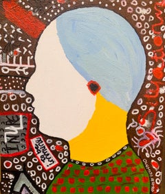 Inure -21st Century, Contemporary, Abstract, Pop Culture, Miniature, People