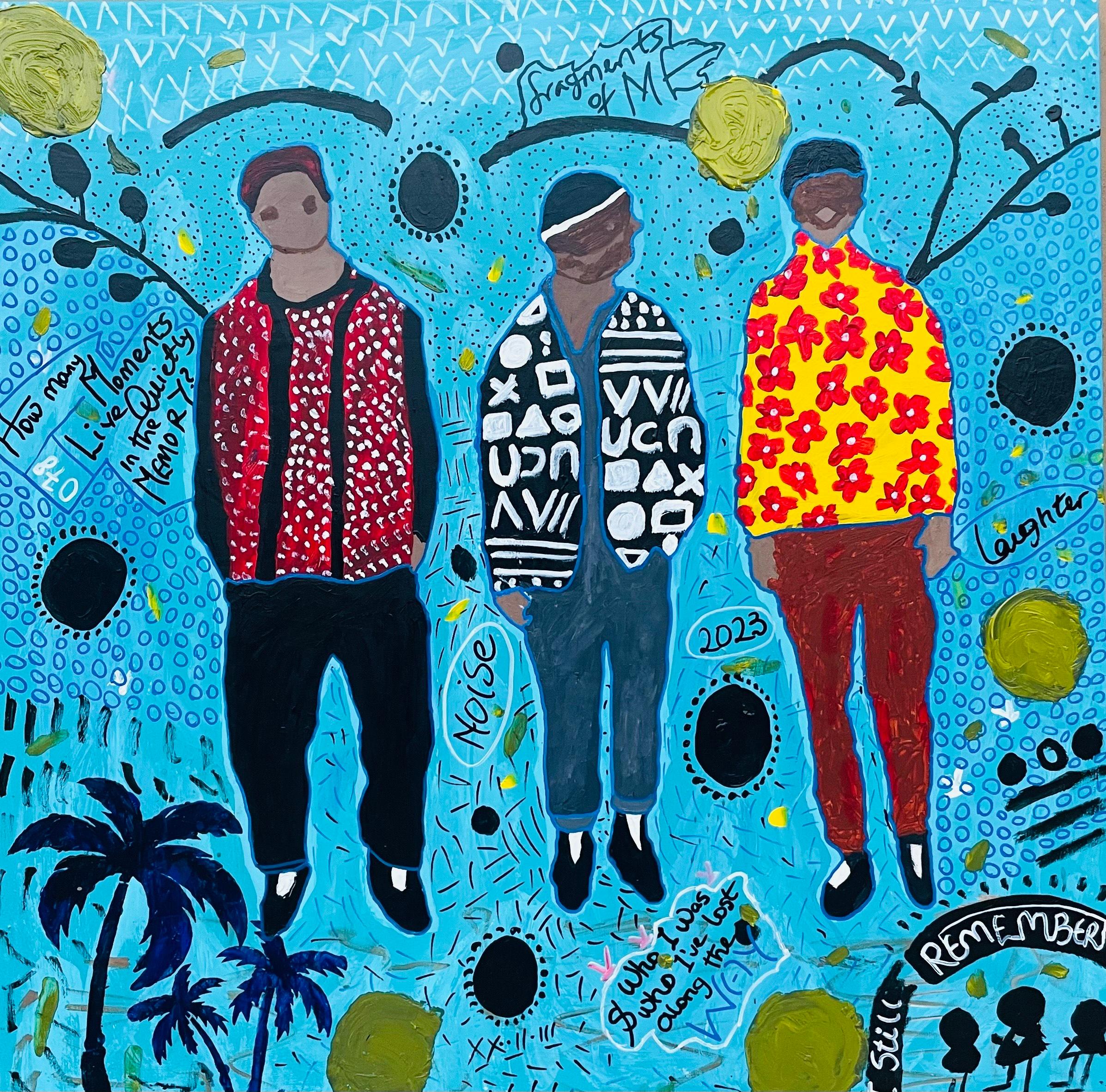 Komorebi -21st Century, Contemporary, Abstract Expression, Friendship, Nature