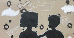 Saudade - Siglo XXI, Contemporáneo, Expresionismo abstracto, Madre e hijo