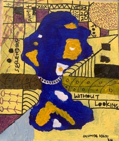 Serendipity (Who We Are 1) - Siglo XXI, Contemporáneo, Abstracto, Miniatura