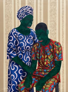 Makanjuola (Don’t Be in a Hurry for Wealth) - 21st Century, Contemporary, Africa