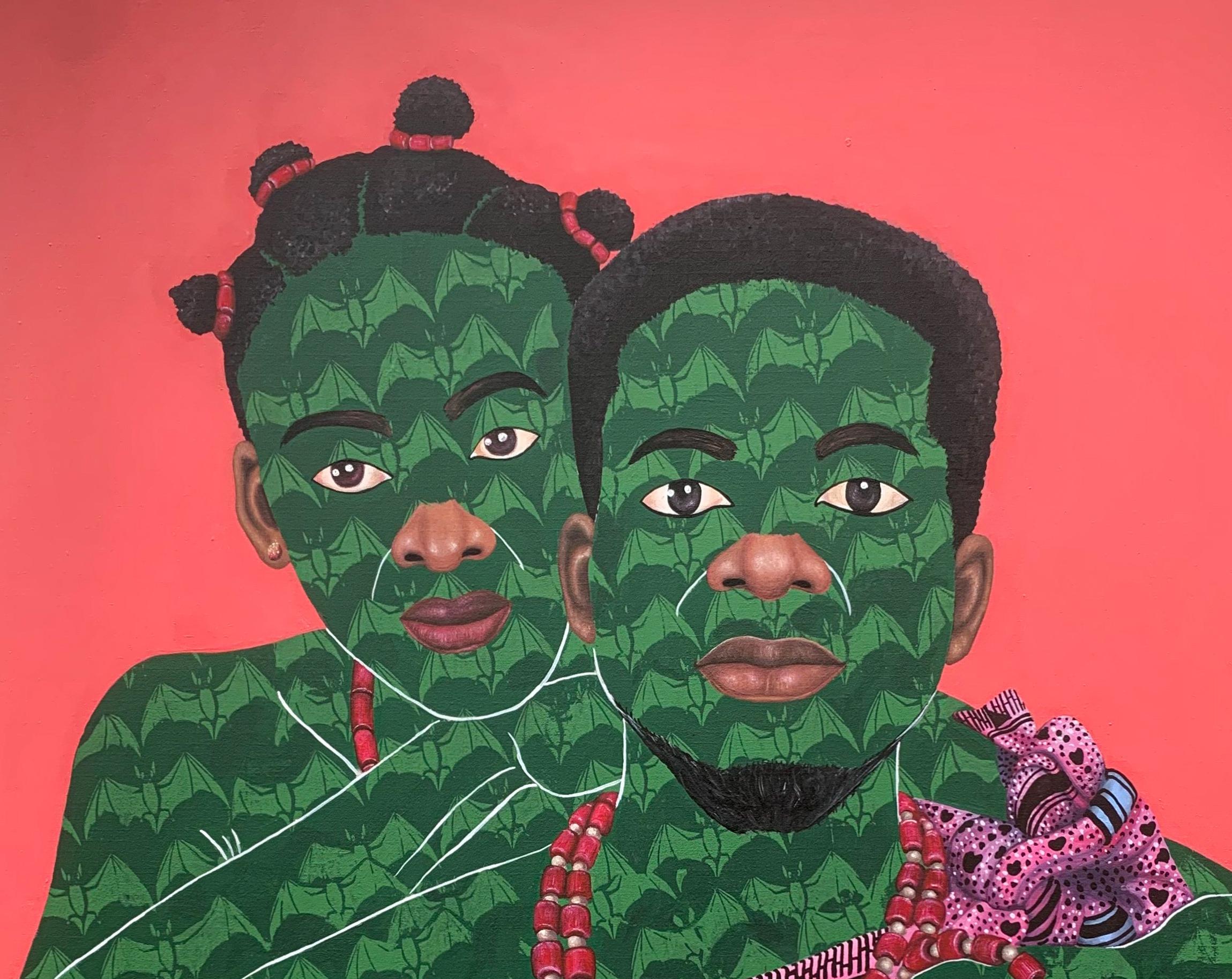 Soulmate - Painting by Oluwafemi Afolabi