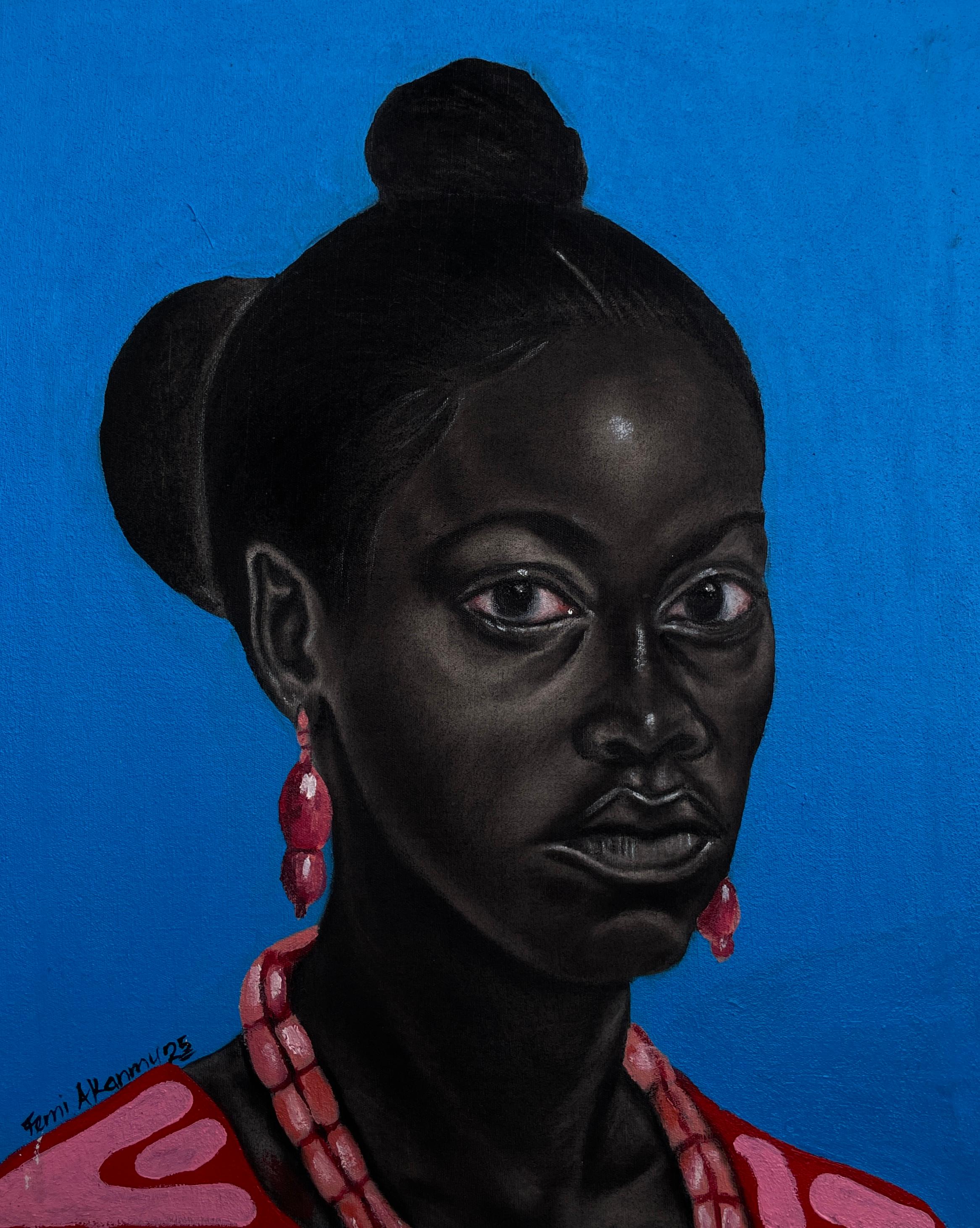 Culture Identity 5 - Zeitgenössische figurative moderne Frauenmalerei des 21.