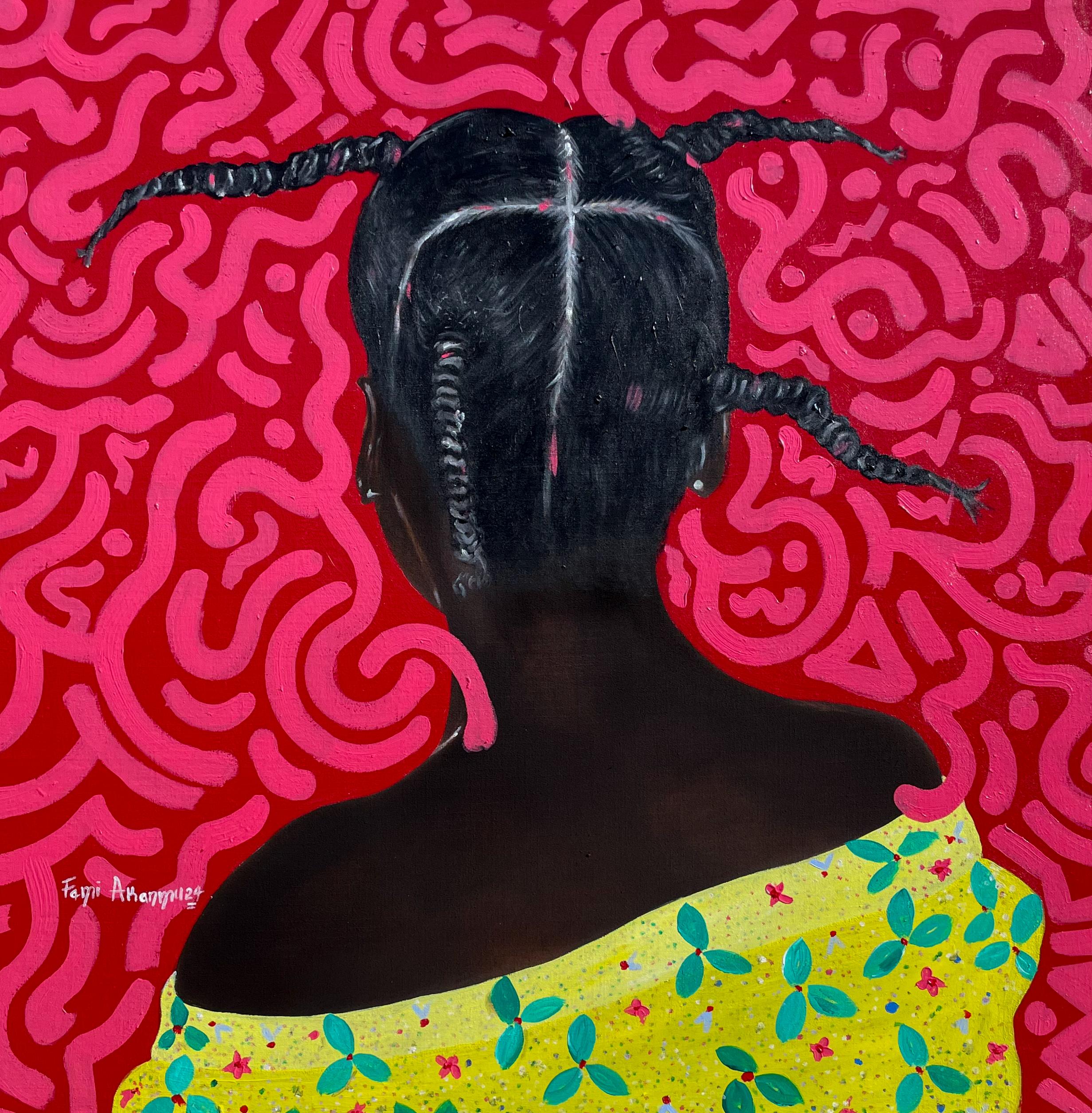 Identidad 1 - Siglo XXI, Contemporáneo, Retrato, Técnica mixta, Mujer africana